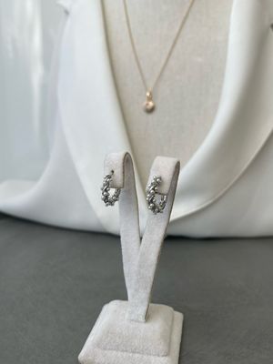 Ohrring silber Perle