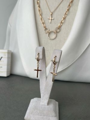 Ohrring Kreuz