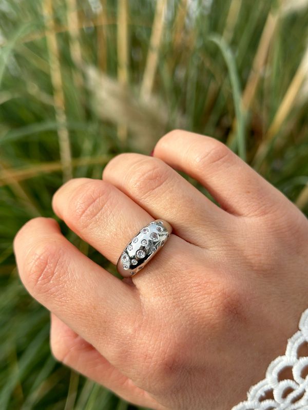 Ring silber