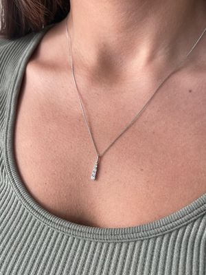 Halskette silber