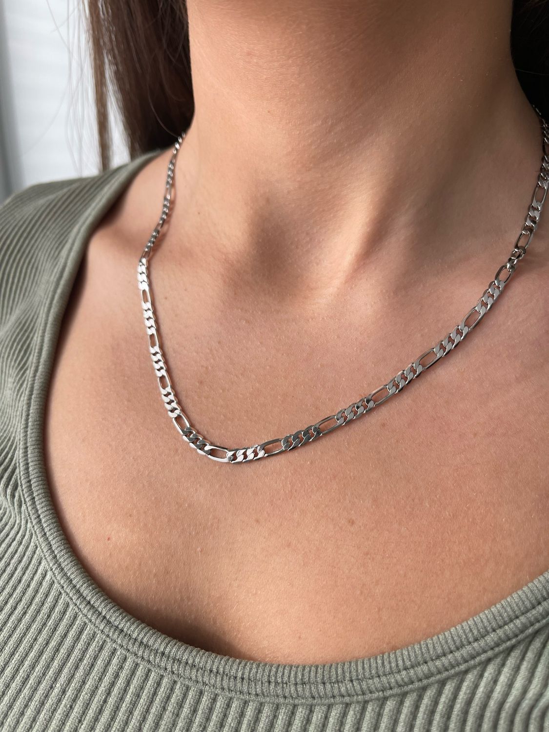 Halskette silber