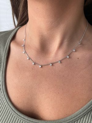 Halskette silber