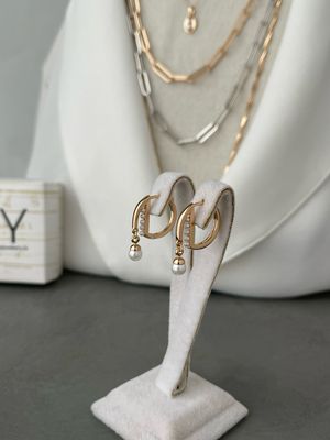 Ohrring Perle