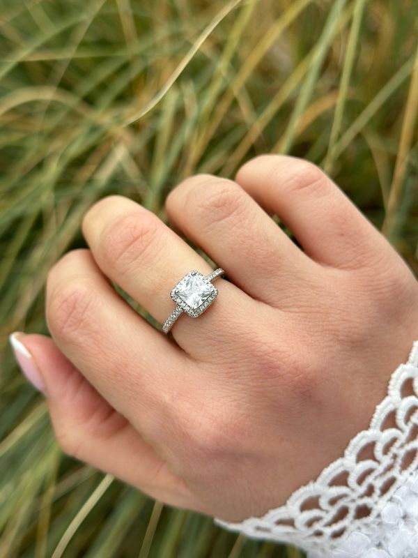 Ring silber