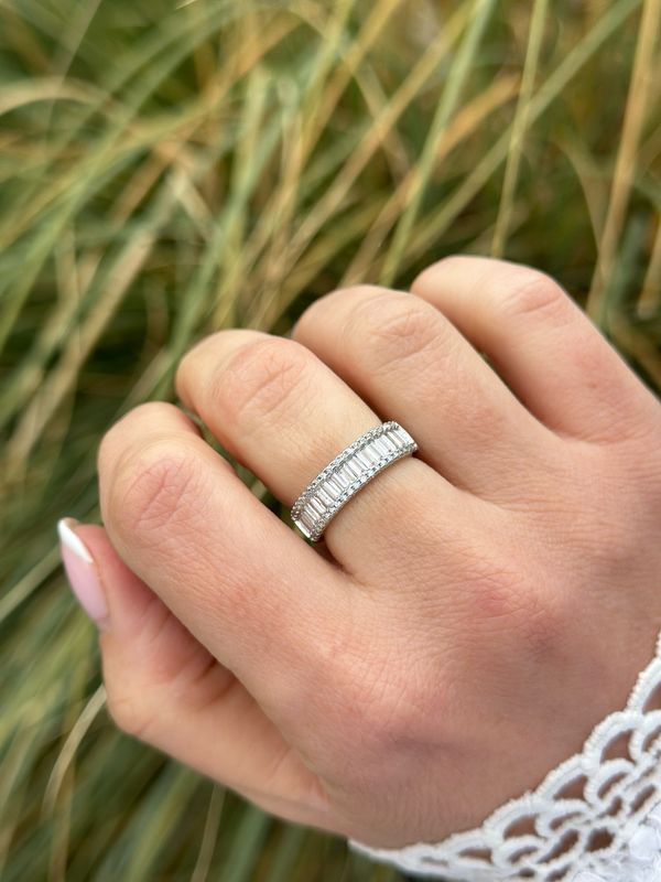 Ring silber