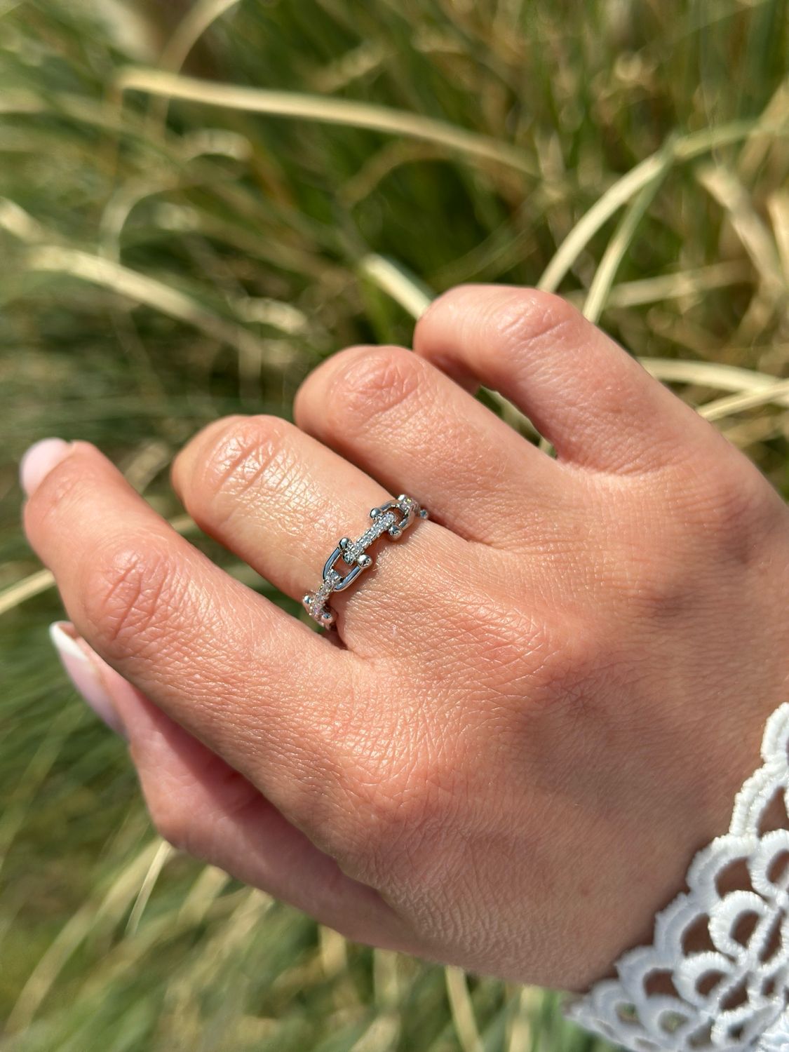 Ring silber