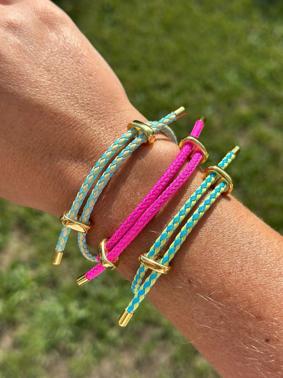 Stoffarmband NEW