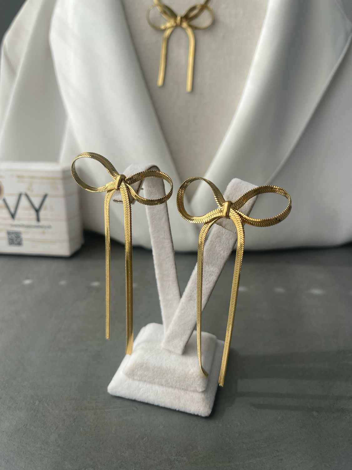 Ohrring Schlaufe Edelstahl NEW