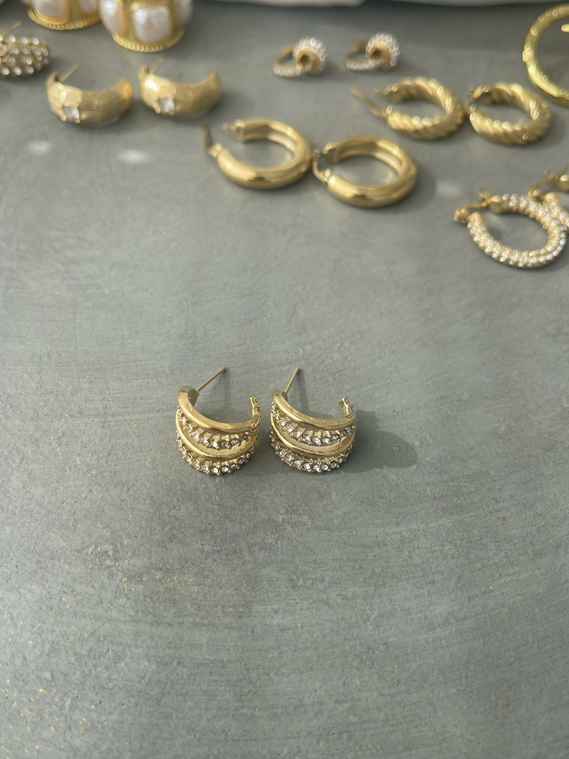 Ohrring Edelstahl NEW