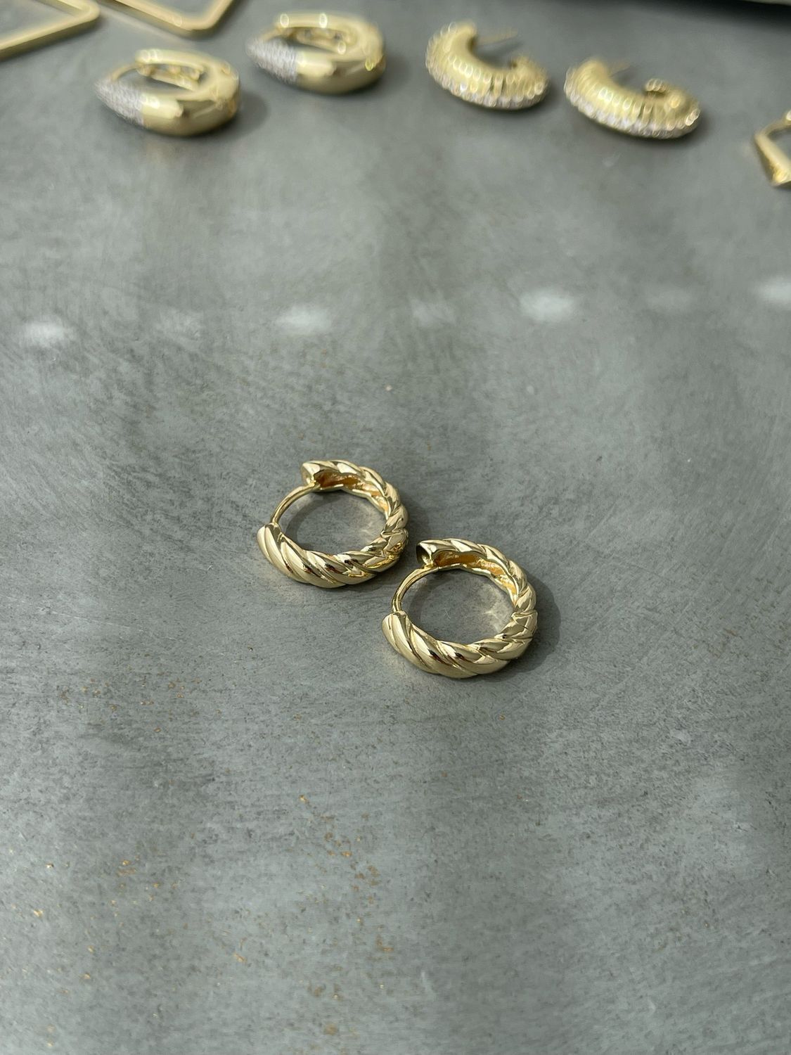 Ohrring gelbgold NEW