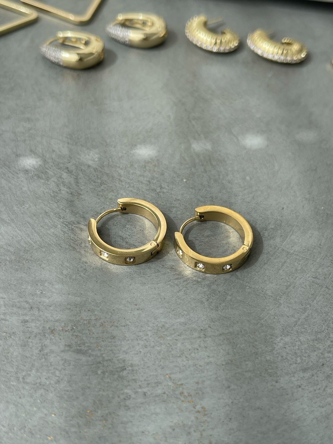 Ohrring gelbgold NEW