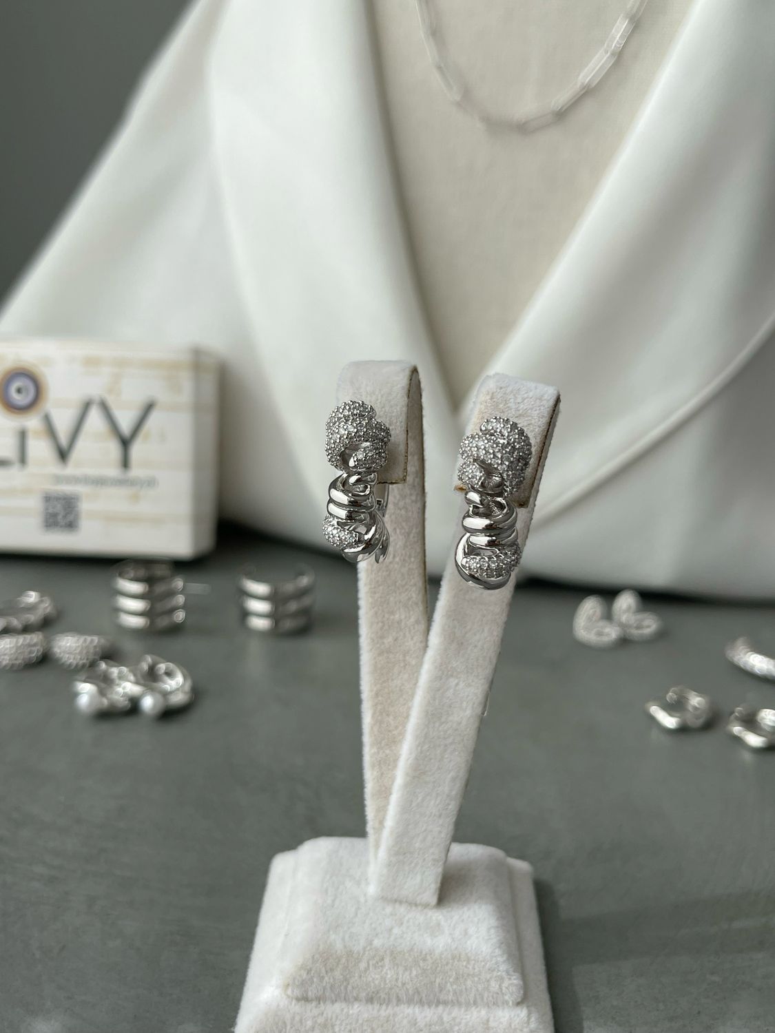 Ohrring silber NEW