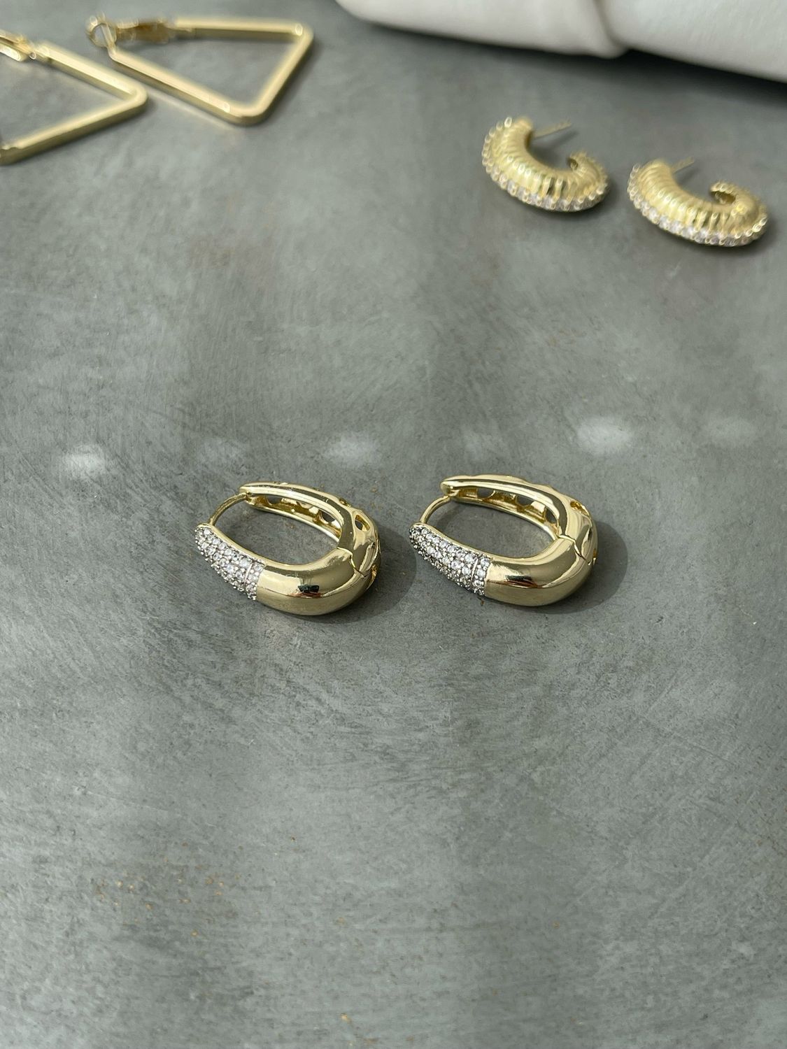 Ohrring gelbgold NEW