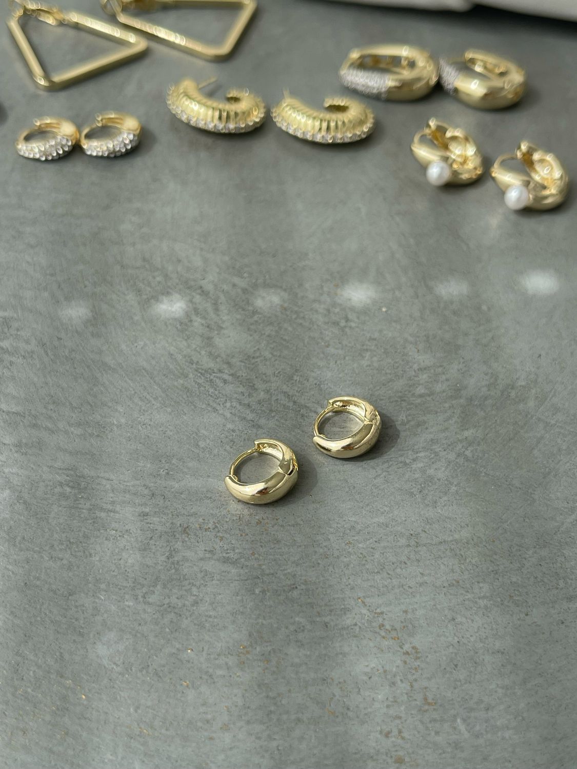 Ohrring gelbgold NEW