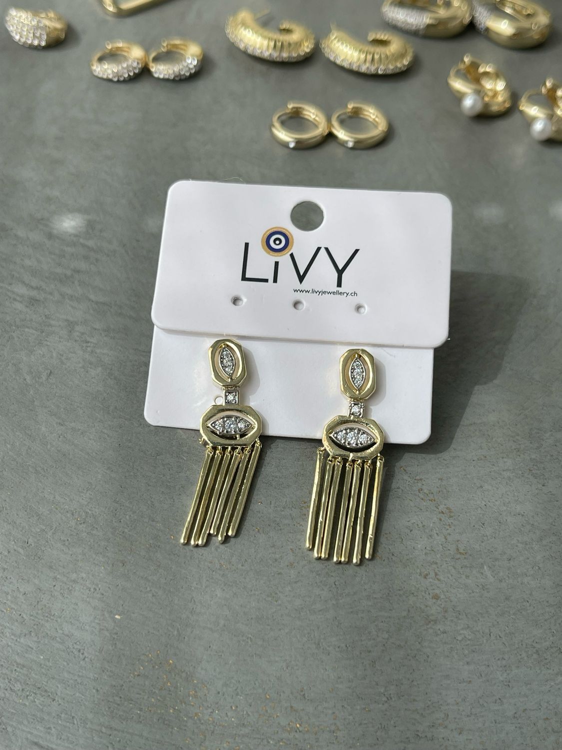 Ohrring gelbgold NEW
