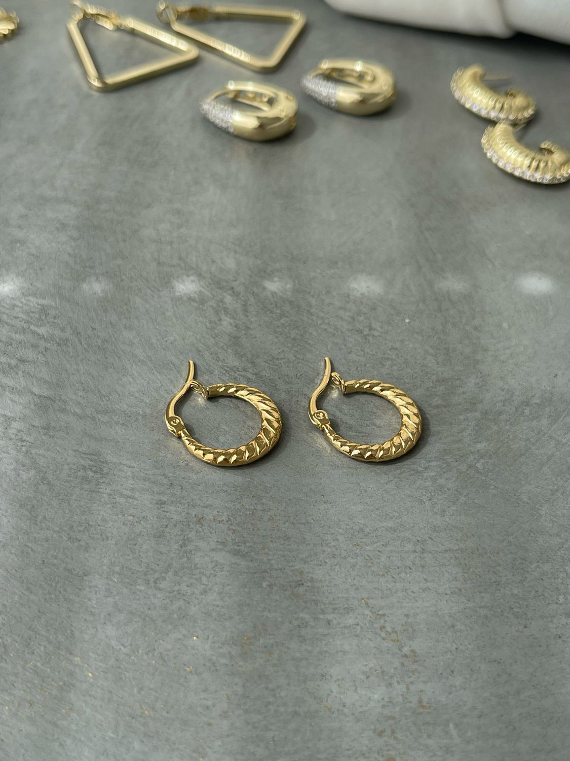 Ohrring gelbgold NEW