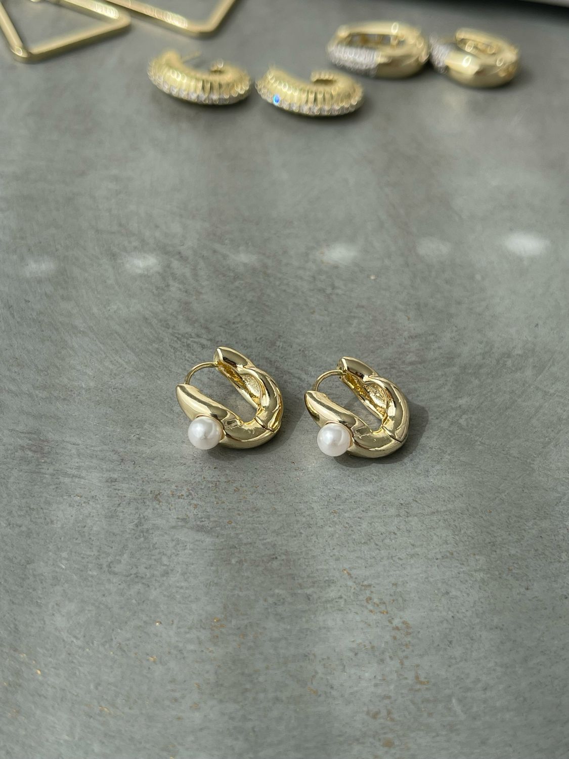Ohrring gelbgold NEW