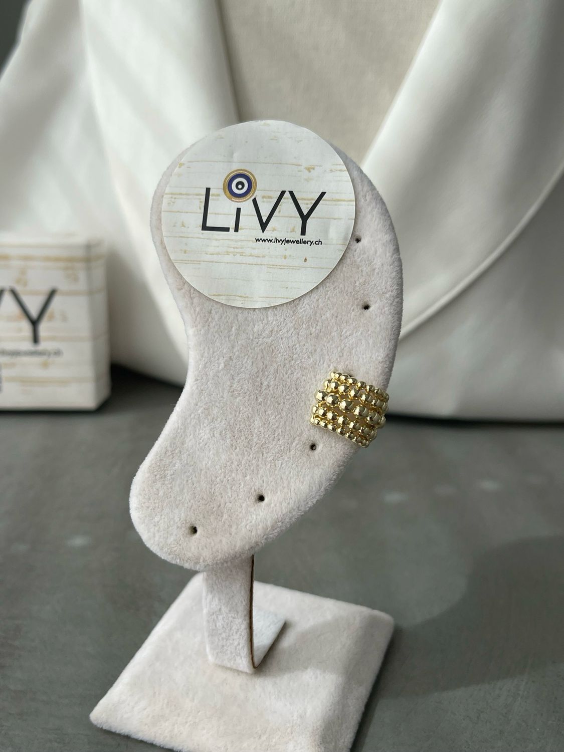 Earcuff gelbgold NEW