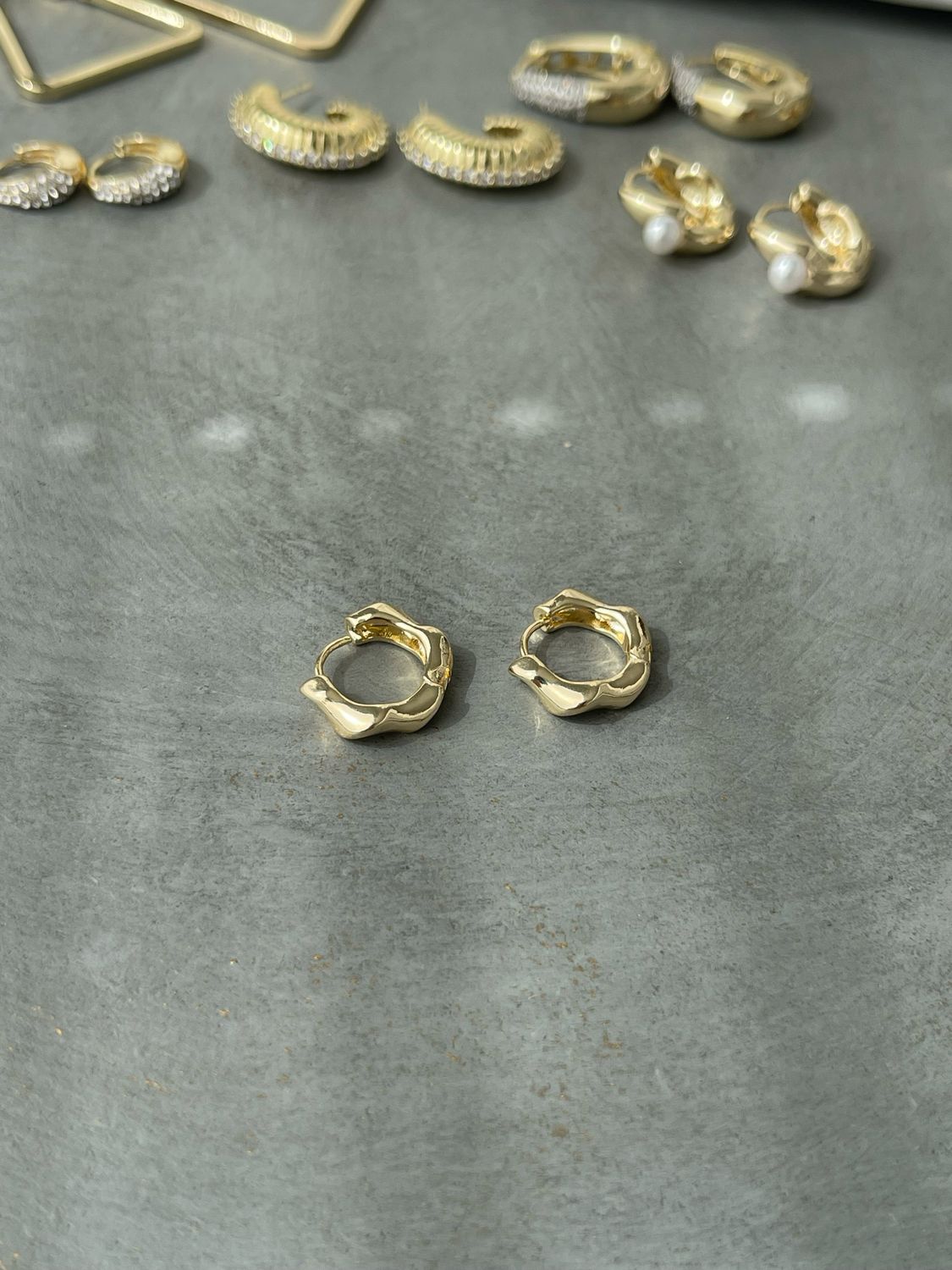 Ohrring gelbgold NEW