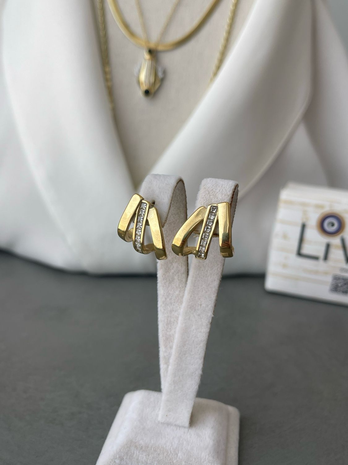 Ohrring gelbgold NEW