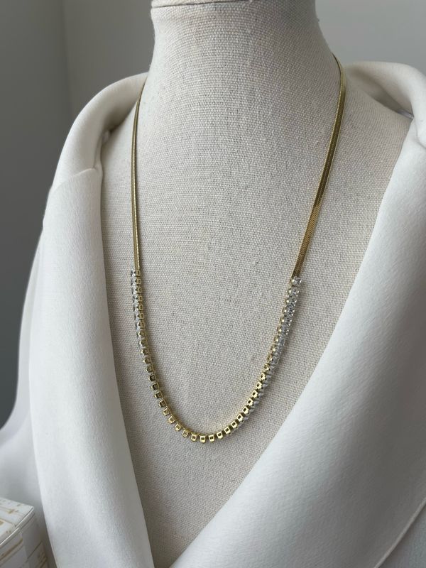 Halskette gelbgold NEW