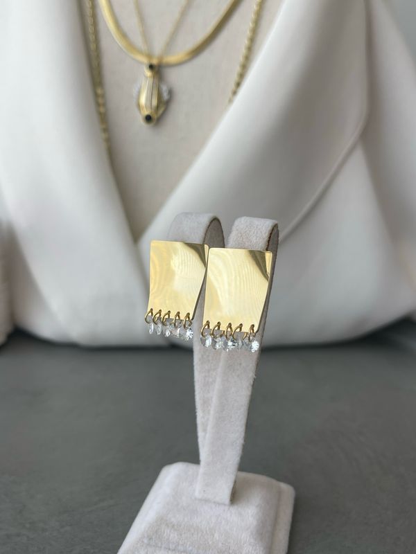 Ohrring gelbgold NEW