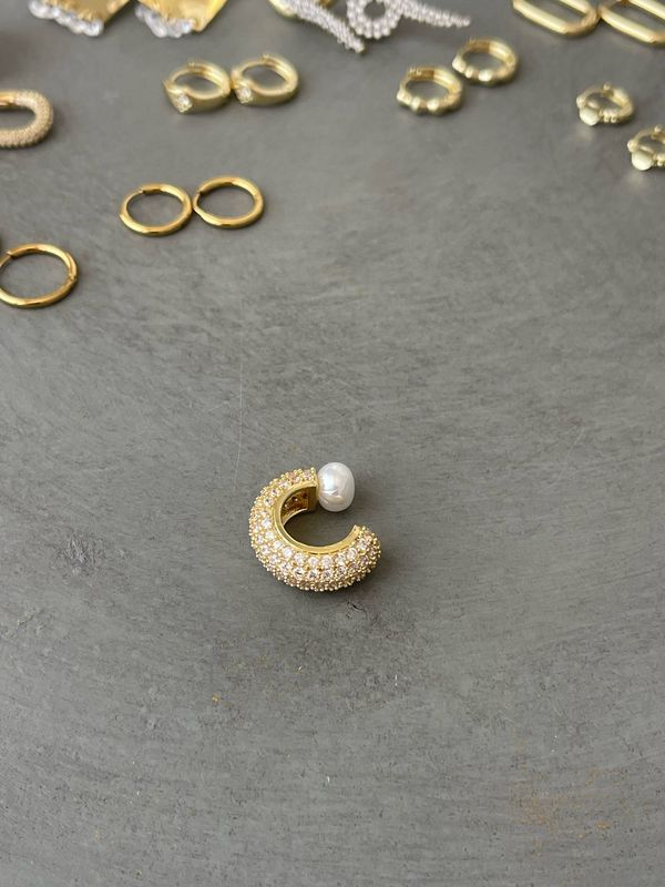 Earcuff gelbgold NEW