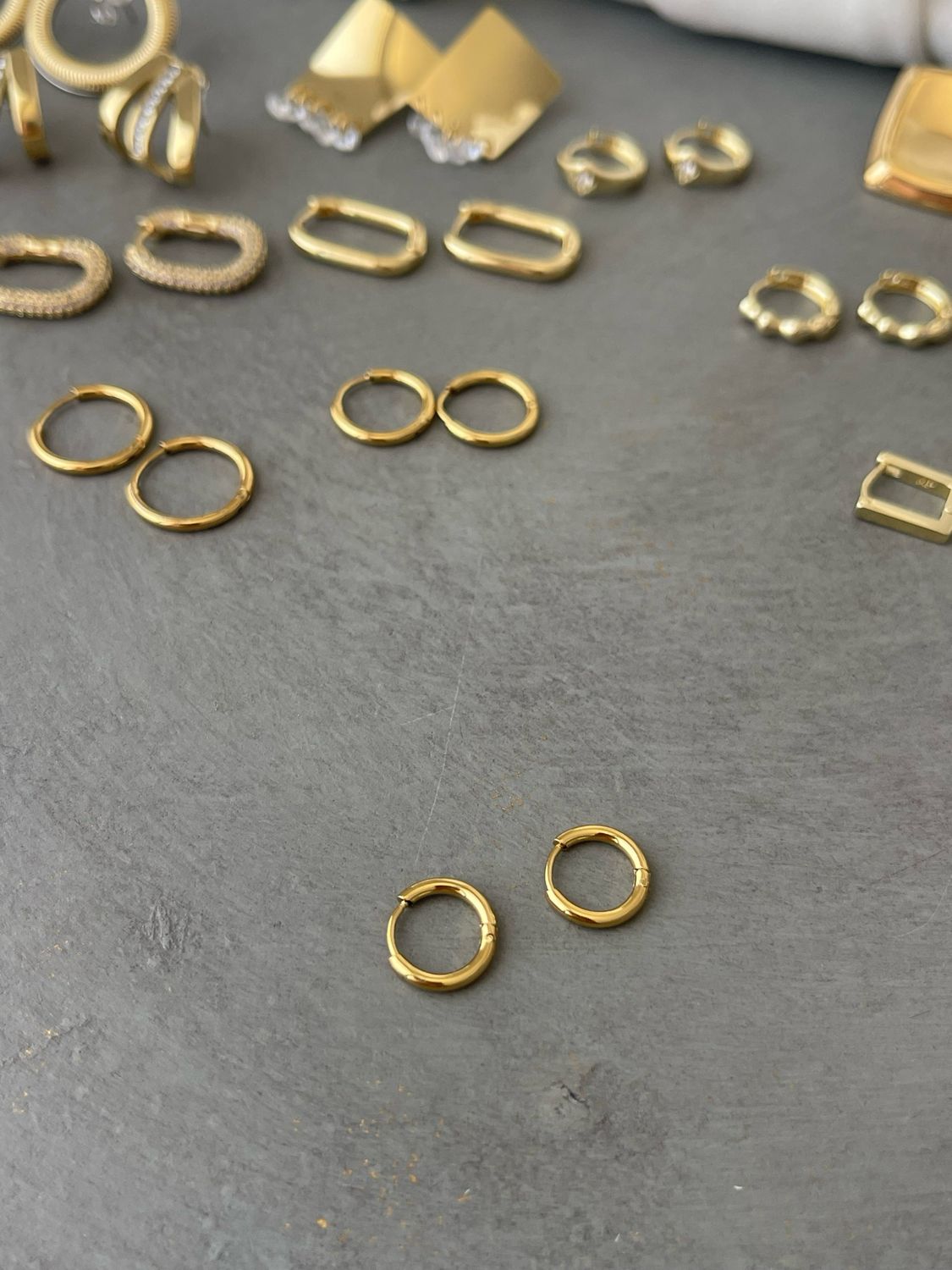 Ohrring mini gelbgold NEW