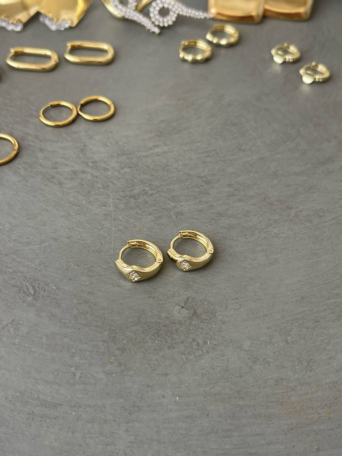 Ohrring gelbgold NEW