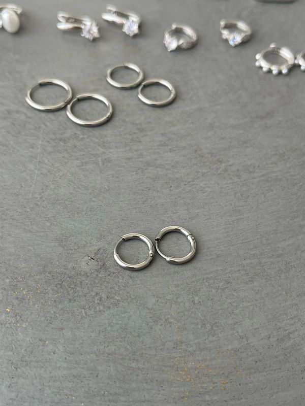 Ohrring mini silber NEW