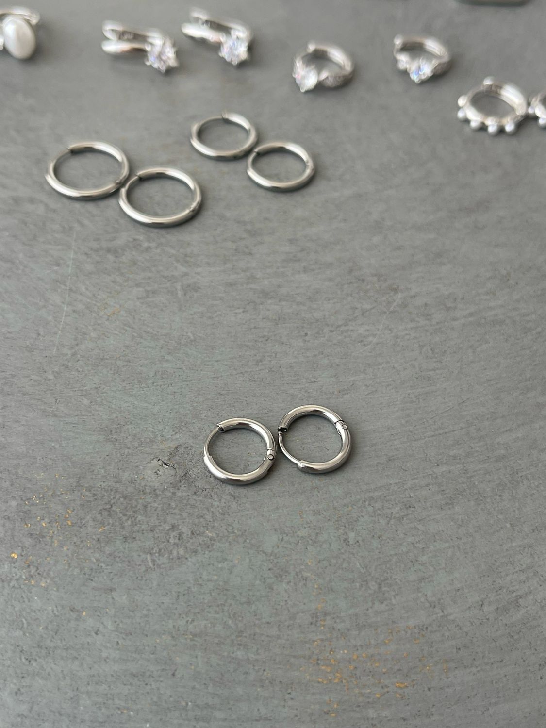Ohrring mini silber NEW