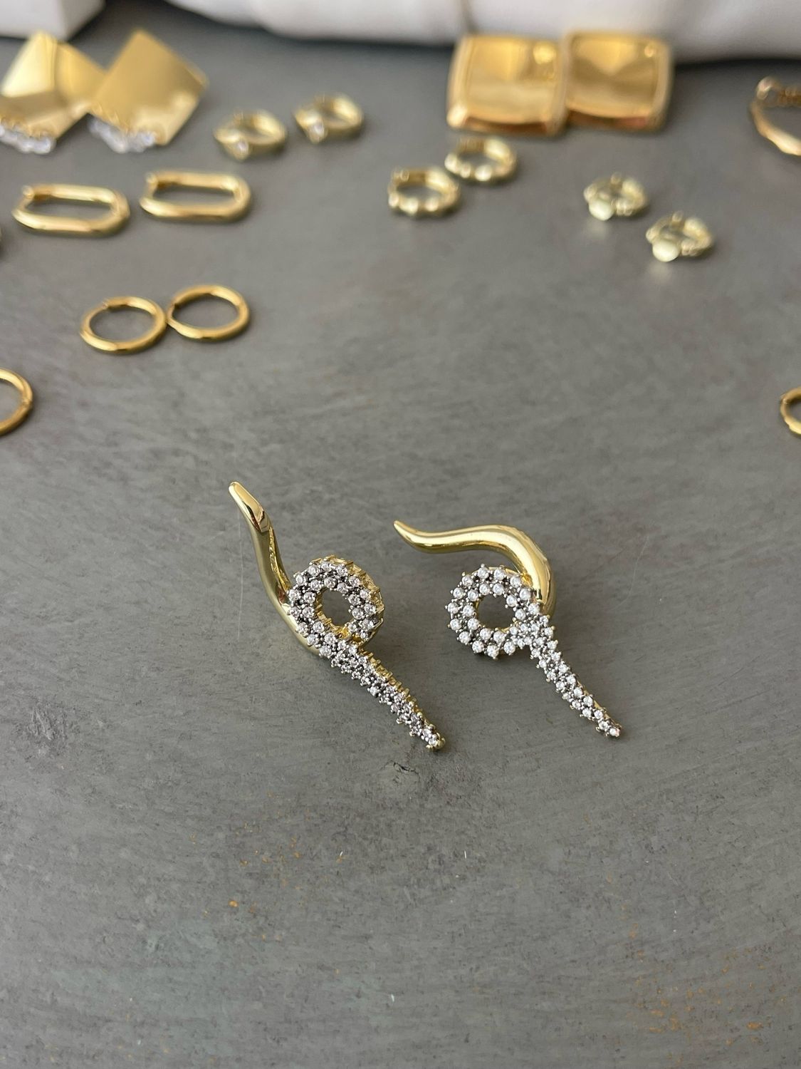 Ohrring gelbgold NEW