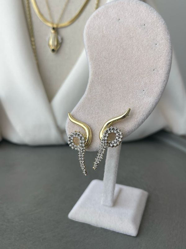 Ohrring gelbgold NEW