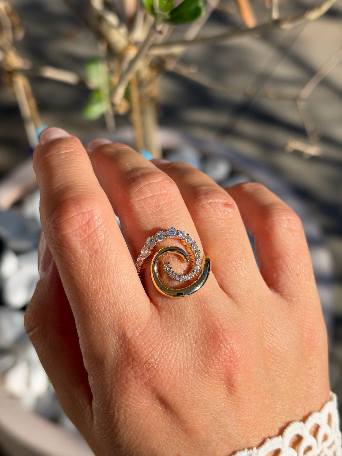 Ring gold NEW