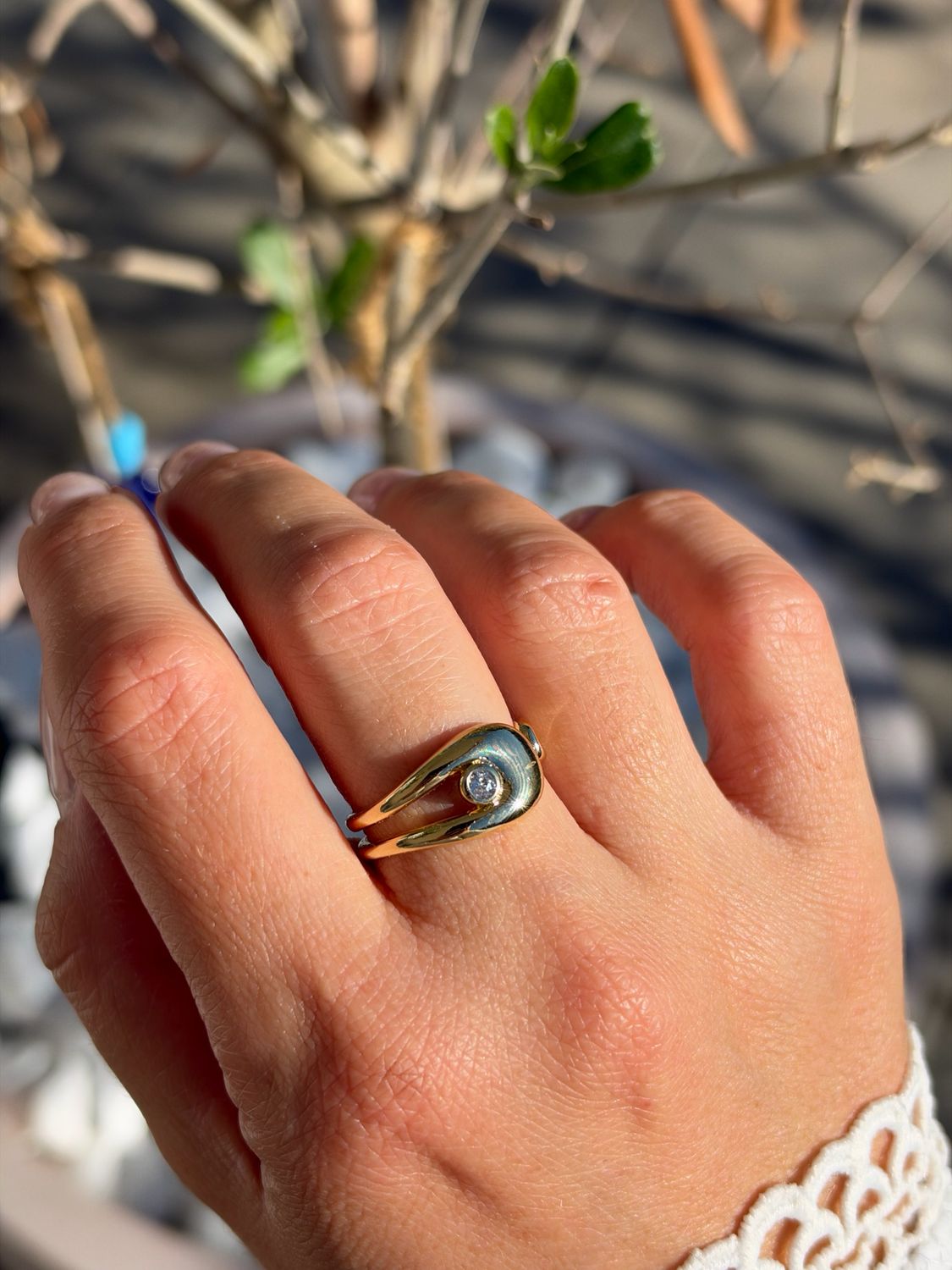 Ring gold NEW