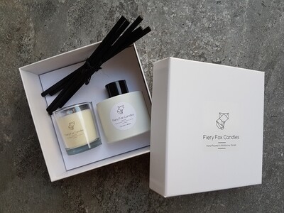 Reed Diffuser & Candle Premium gift box set