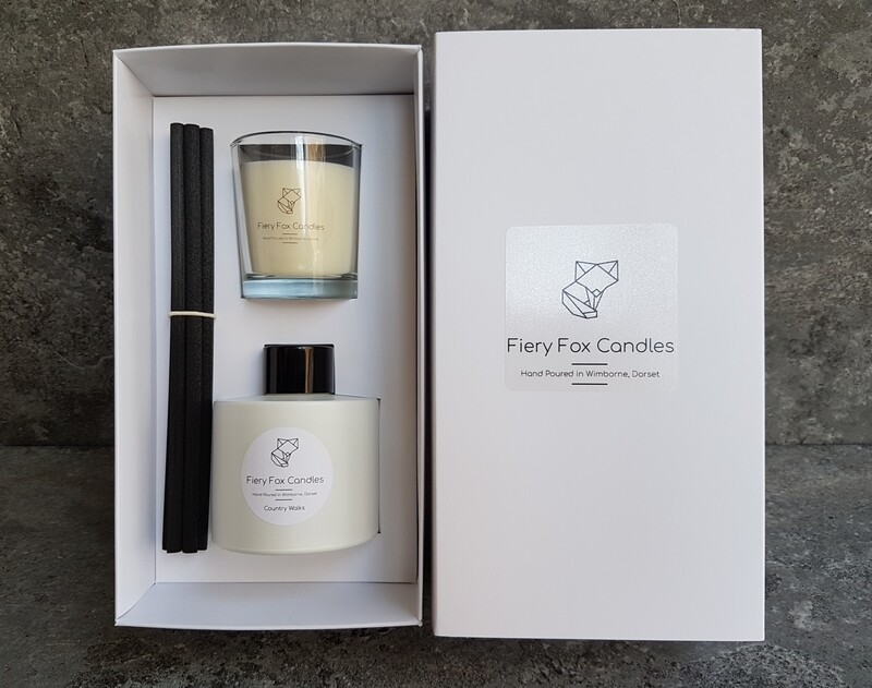 Reed Diffuser & Candle gift set