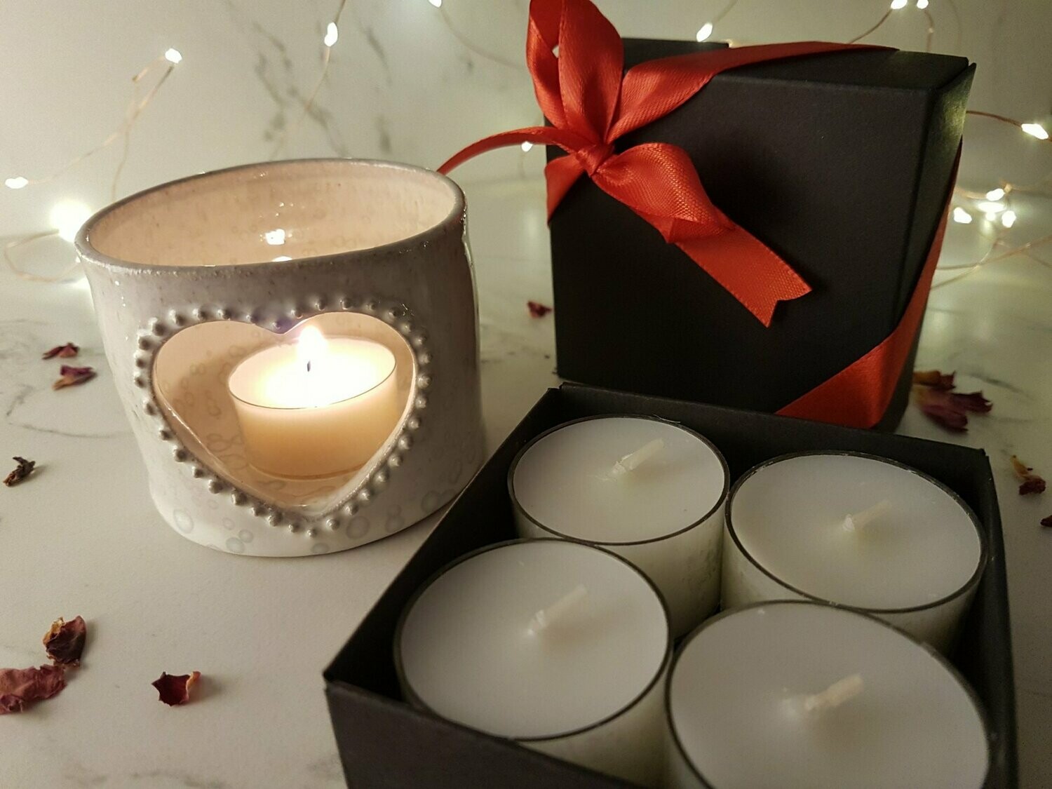 Limited Edition Handmade Tea light Holder gift set