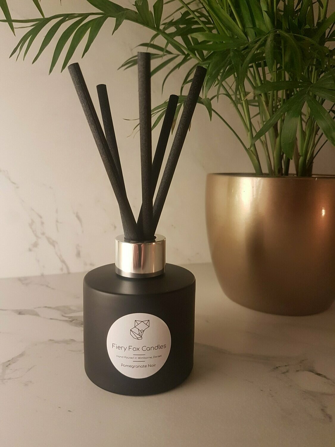 Pomegranate Noir Black Candle And Diffuser Set Pomegranate Noir