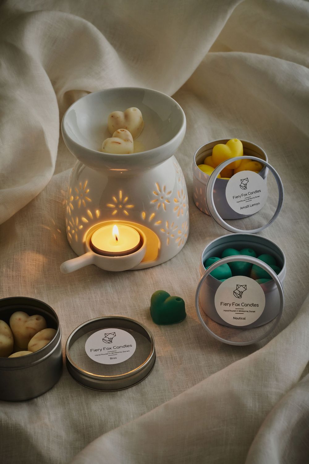 Tin of 11 Small Soy Wax Melts