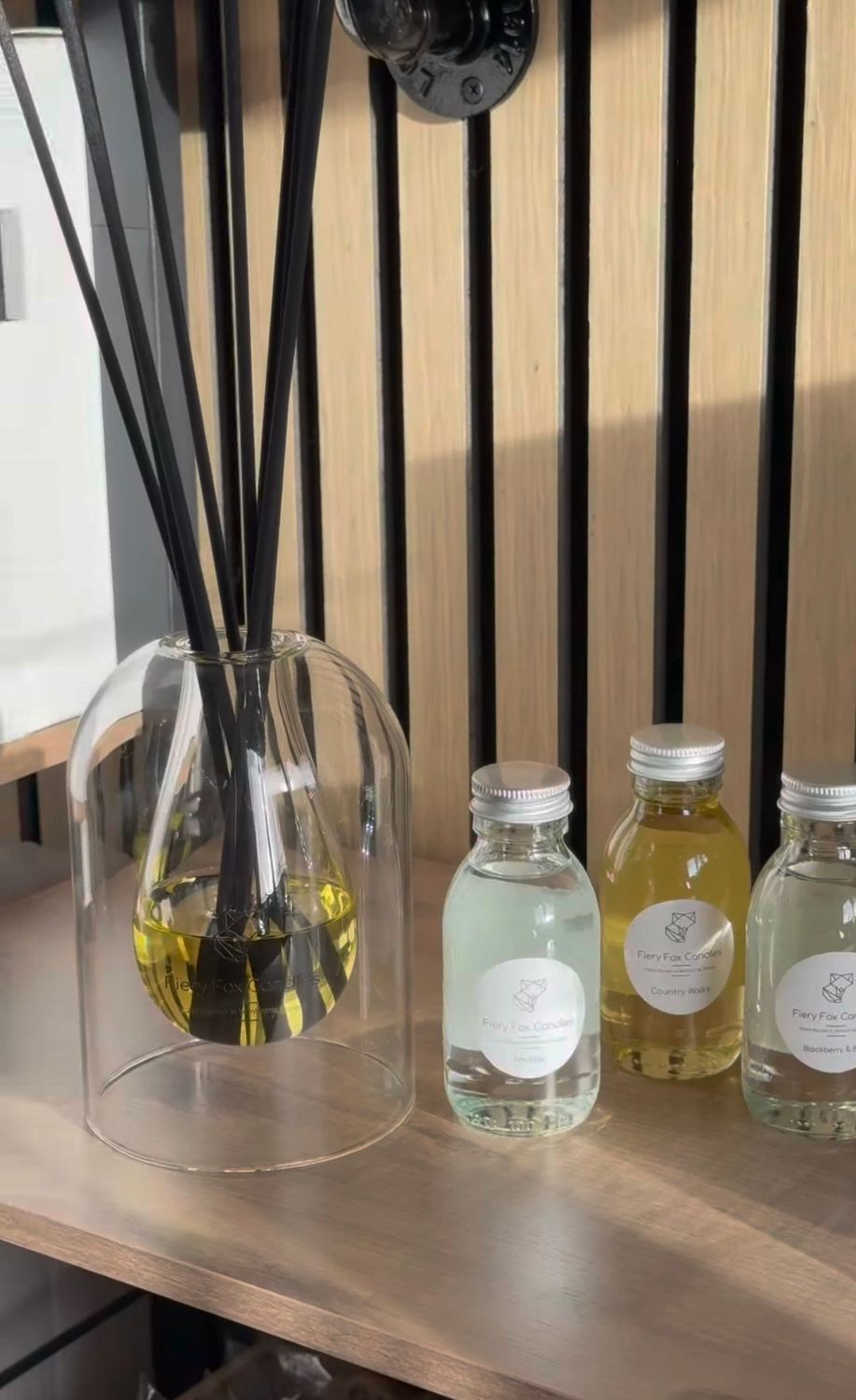 Double Wall XL Diffuser - 200ml clear etched glass Double Wall XL Diffuser - 200ml clear etched glass