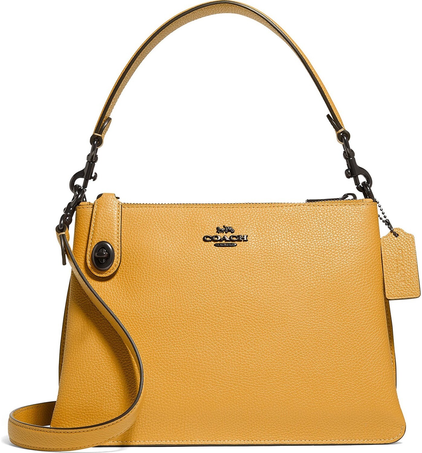 Coach Yellow Satchel