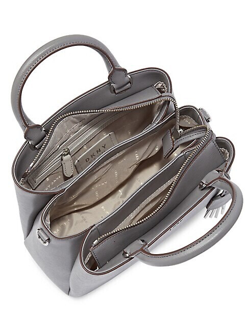 leather paige medium satchel