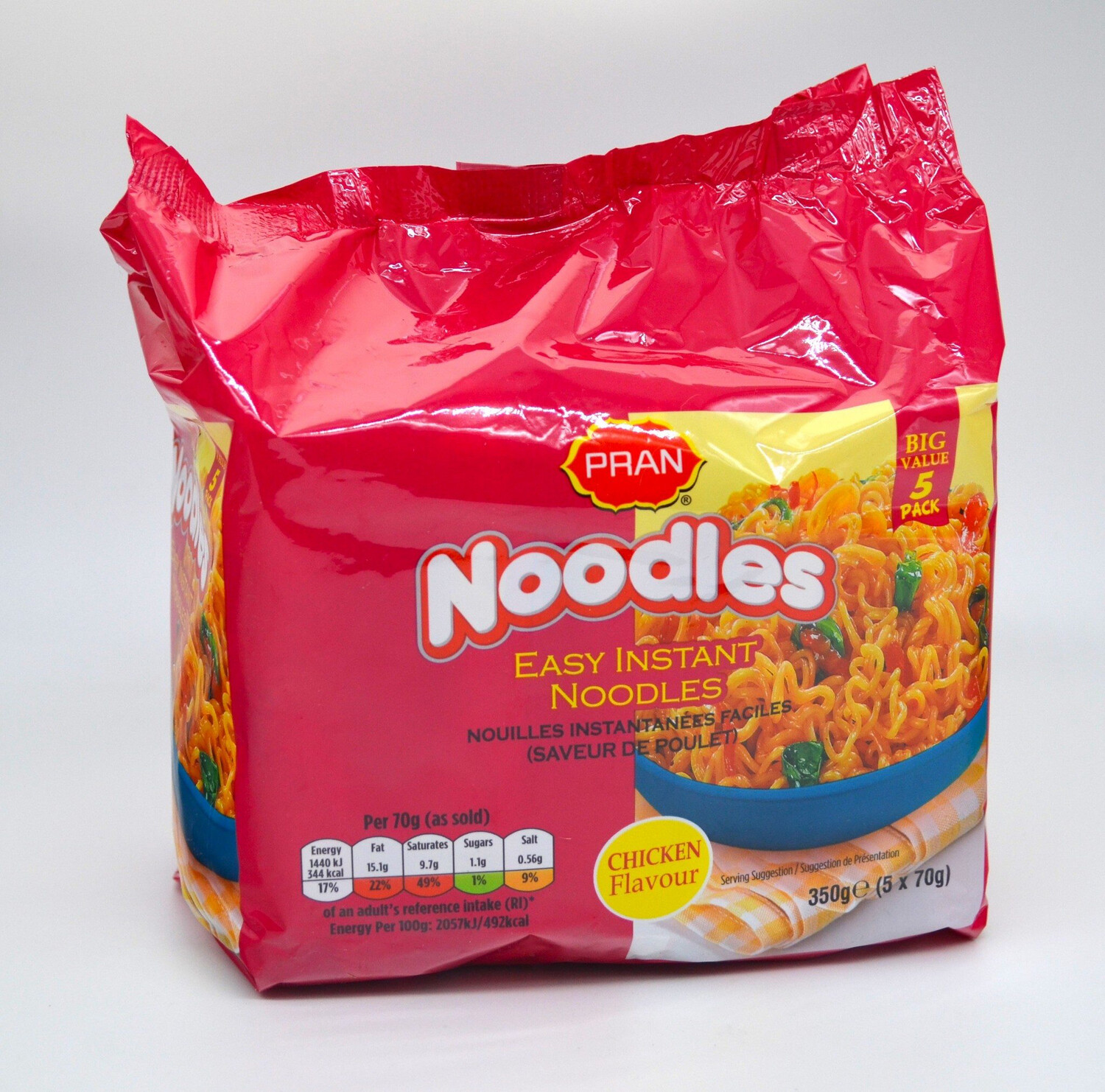 PRAN SPECIAL NOODLES CHICKEN FLAVOUR (70g x Pack of 5)