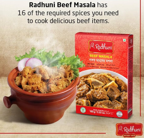 RADHUNI BEEF MASALA 100G