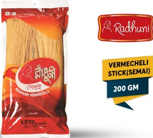 SALE RADHUNI VERMICELLI STICK 200G - 2 FOR KR 30