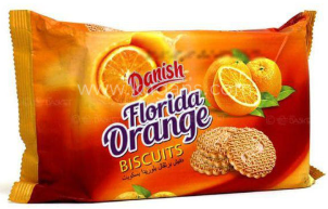 DANISH FLORIDA ORANGE BISCUITS 165G