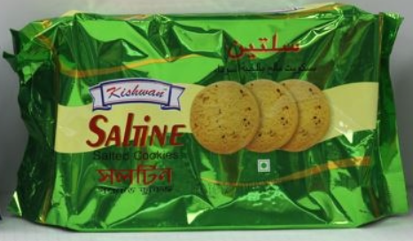 KISHWAN SALTINE SALTED COOKIES 250G