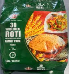SALE WHOLEMEAL ROTI FAMILY PACK 30 PCS – 1500G