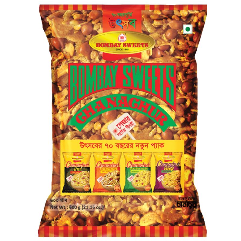 BOMBAY MIX CHANACHUR 500G